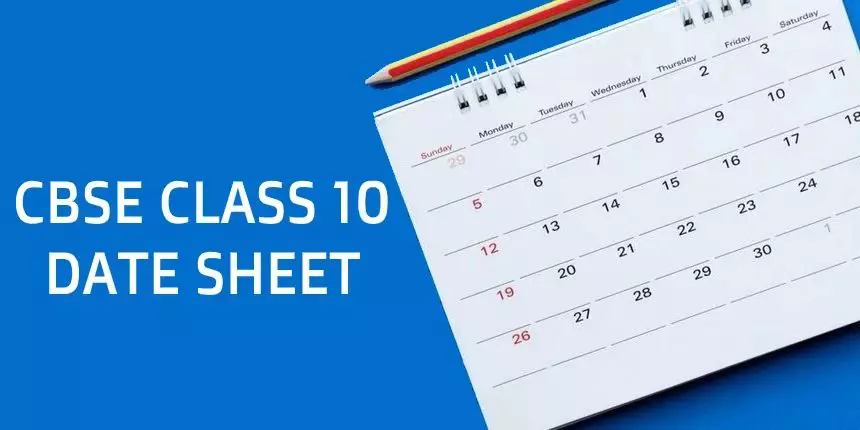 CBSE Class 10 Date Sheet 2024- Check CBSE 10th Exam Time Table here