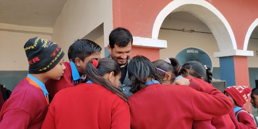 Teachers' Day 2021: Principal of a school in Bihat, Begusarai, Bihar. (Credit: Careers360)