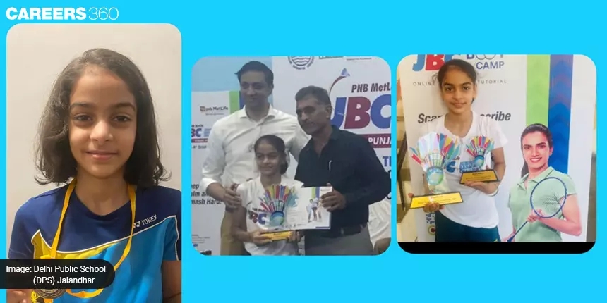 Delhi Public School (DPS), Jalandhar, Student Wins PNB MetLife Junior Badminton Championship