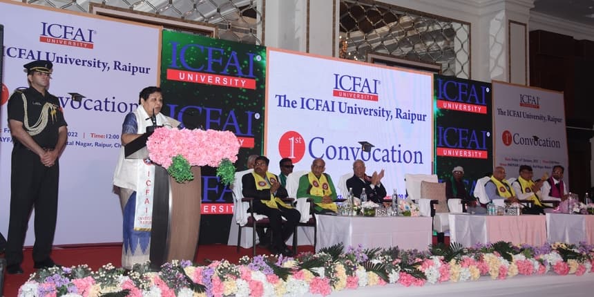 ICFAI University, Raipur convocation (Source: Official Press Release)