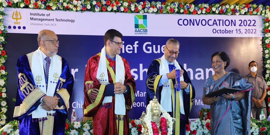 IMT Ghaziabad holds convocation after two years for PDGM batches; over 1,000 students receive degrees