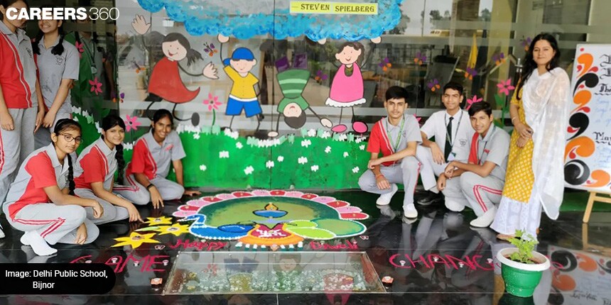 Delhi Public School (DPS), Bijnor, Celebrates Diwali