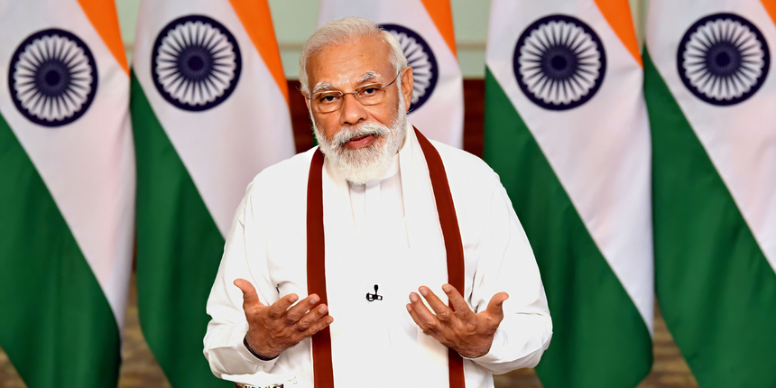PM Narendra Modi launches Rozgar Mela. (Picture: Shutterstock)