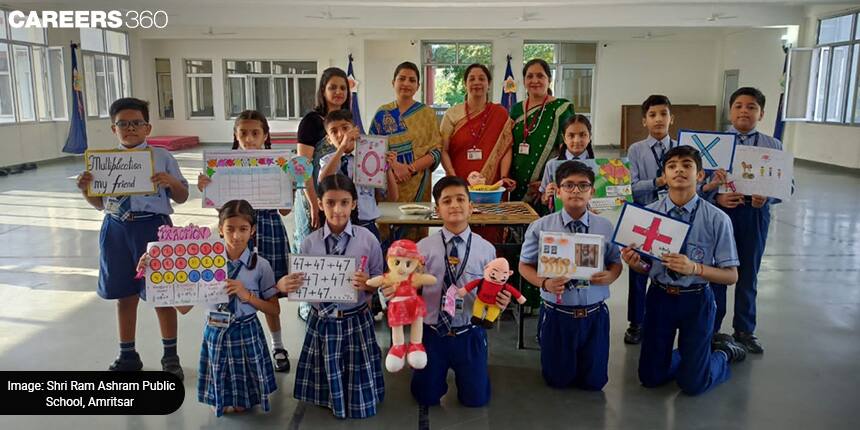 Shri Ram Ashram Public School, Amritsar, Organises Maths Story Telling Competition