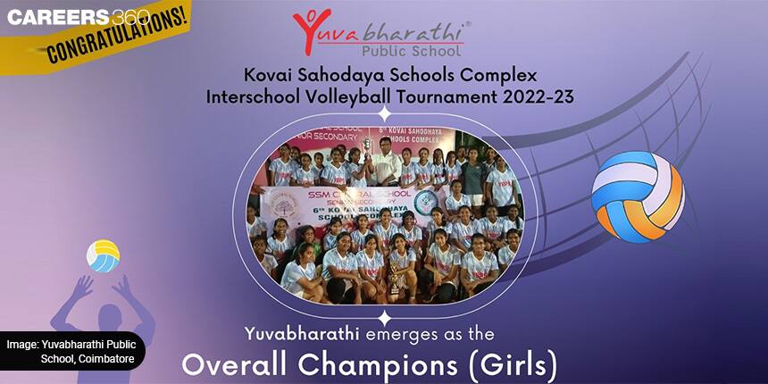 Yuvabharathi Public School, Coimbatore, Wins Inter-School Volleyball Tournament 2022