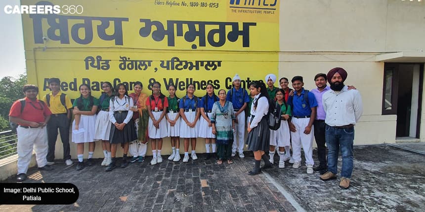 Delhi Public School (DPS), Patiala, Students Visit Help Age Home