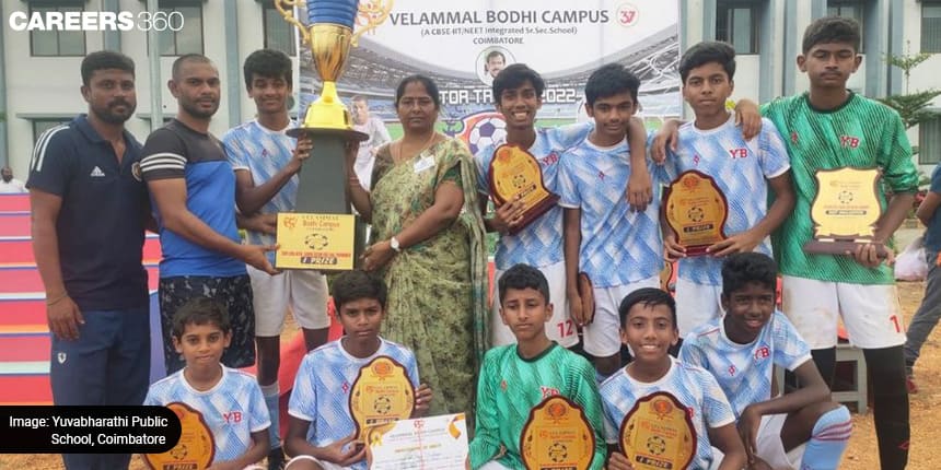 Yuvabharathi Public School, Coimbatore, Students Win Director Trophy 2022