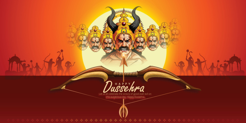 Dussehra Essay in English for School Students - 10 Lines on Dussehra