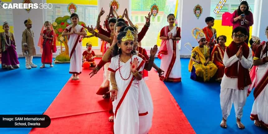 SAM International School Dwarka, Celebrates Dussehra