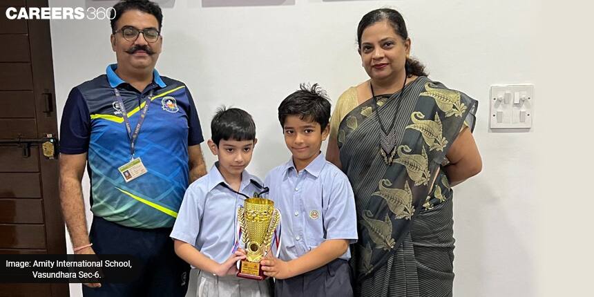 Amity International School, Vasundhara Sector-6, Student Wins Rapid Chess Tournament 2022