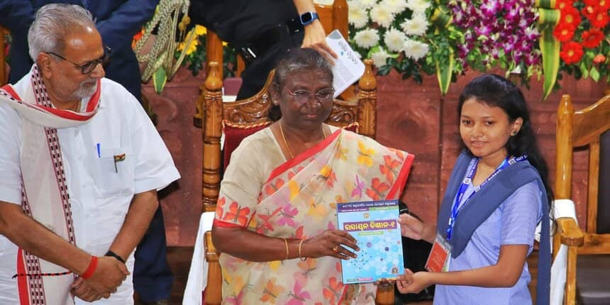 President Murmu in Bhubaneshwar. (Picture: Official Twitter)