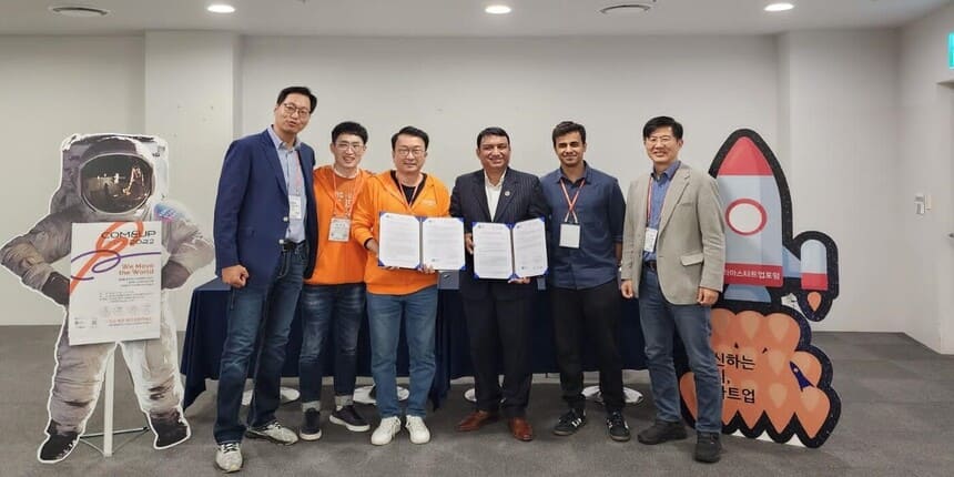 SIIC-IIT Kanpur and Korea Startup Forum sign an agreement. (Picture: Press Release)