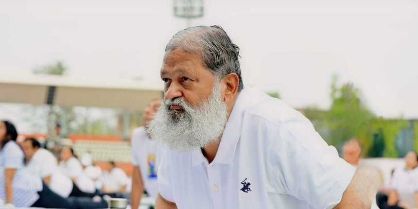 Haryana health minister Anil Vij. (Picture: Official Twitter)