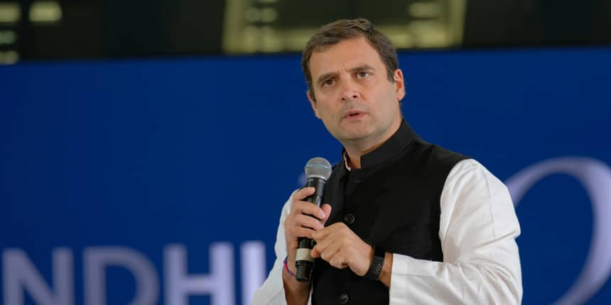 Rahul Gandhi Interacts With Students Enrolled In Rajasthan Government's Free Coaching Scheme