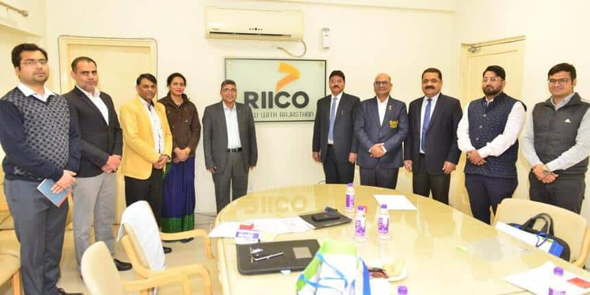 Mewar University, Chittorgarh and RIICO agreement signing. (Picture: Press Release)