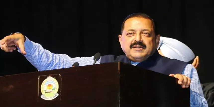 Union minister of state for personnel, Jitendra Singh. (Picture: Official Twitter)
