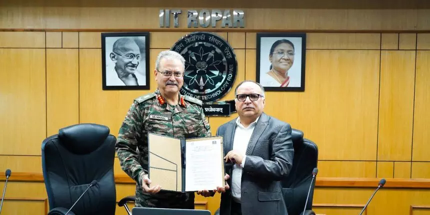 IIT Ropar, ARTRAC sign agreement. (Picture: Official Twitter)