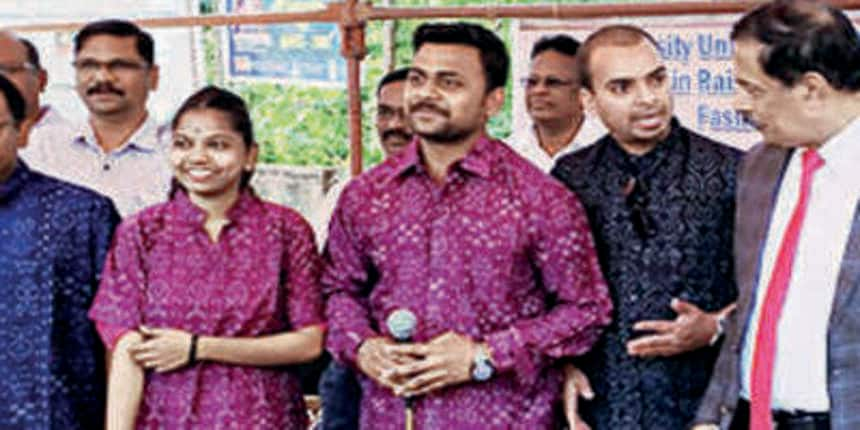 Students wearing the new uniforms. (Picture: Times of India)