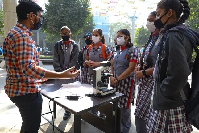 IIT Gandhinagar Organises Science Awareness Programme For School Students