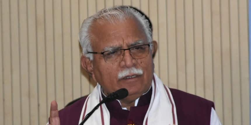 Haryana CM Manohar Lal Khattar