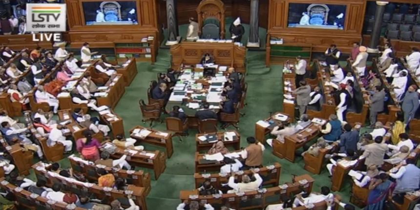 NEET Exemption Bill: Members from Tamil Nadu walk out from Lok Sabha