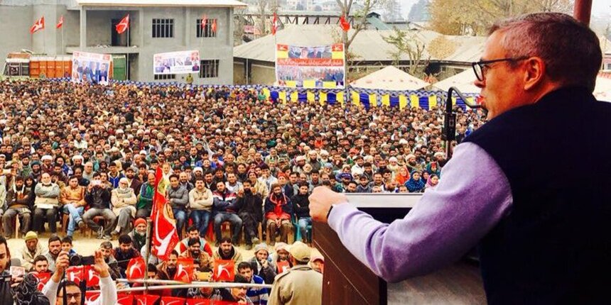 National Conference leader Omar Abdullah (image source: Official Twitter account)