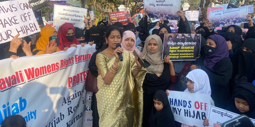 Karnataka Hijab Row: Protests banned near schools, colleges in Bengaluru for 2 weeks