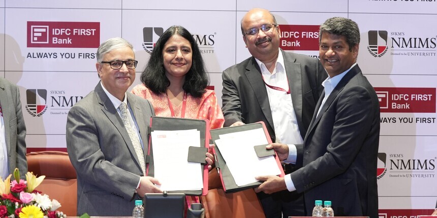 NMIMS signs agreement with IDFC FIRST Bank for meritorious student scholarships