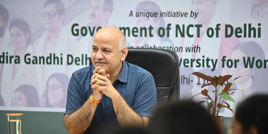 Delhi education minister Manish Sisodia