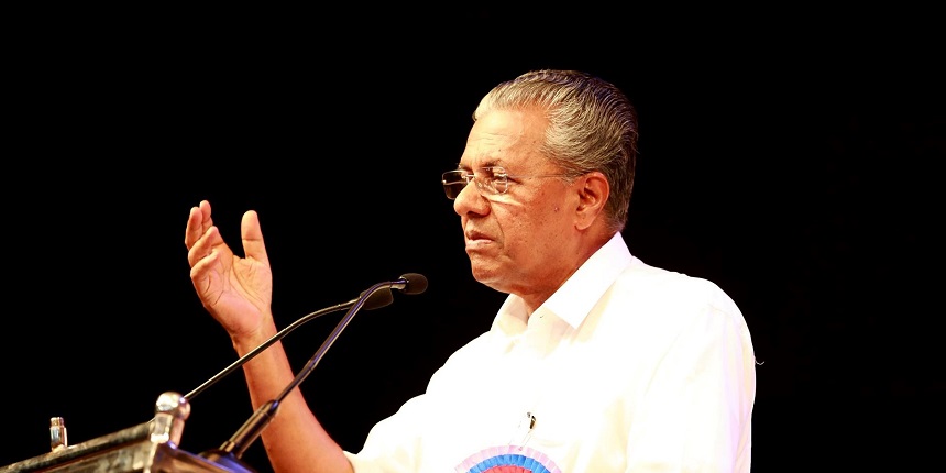 Kerala chief minister Pinarayi Vijayan (image source: Official)