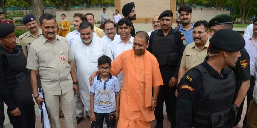 Uttar Pradesh chief minister Yogi Adityanath (image source: Official Twitter)