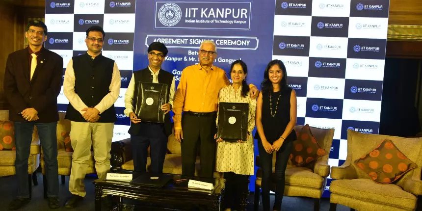 IIT Kanpur and Indigo co-founder signs agreement to set up school of Medical Sciences and Technology (Source: Twitter/@karandi65)