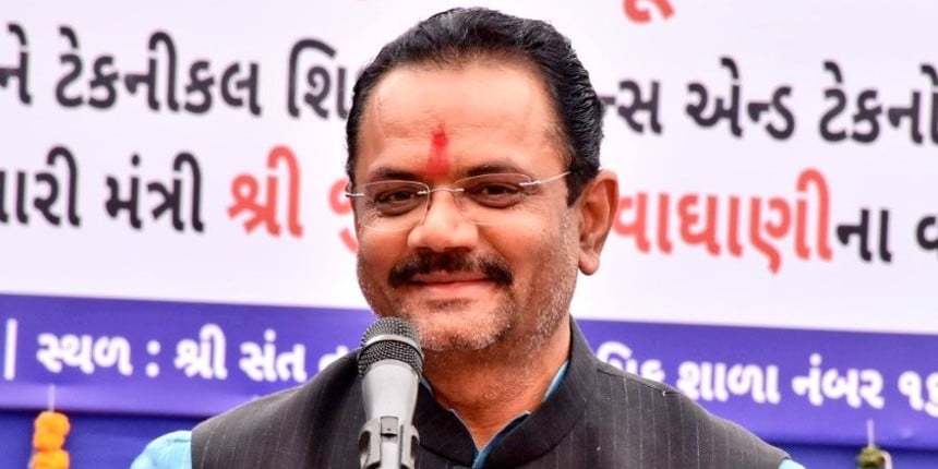 Gujarat Minister Jitu Vaghani  (Source: Twitter)