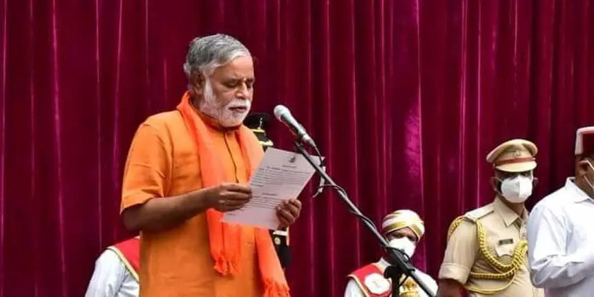 Karnataka education minister BC Nagesh