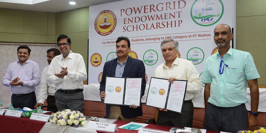 IIT Madras, Power Grid Corporation Launch Scholarship Programme For Economically Weaker BTech Students