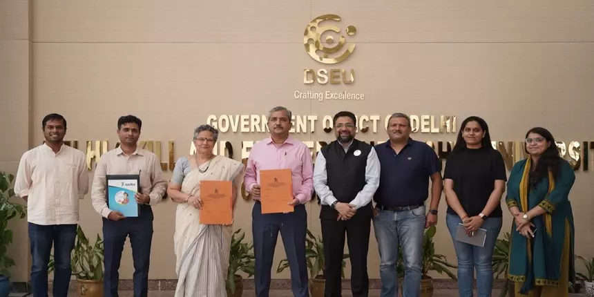 Delhi Skill and Entrepreneurship University signed agreement with the Small Industries Development Bank of India (Image: SIDBI)