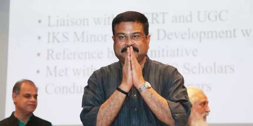 Union education minister Dharmendra Pradhan (Source: Official Twitter Account)