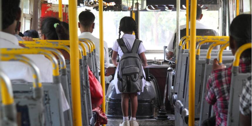 Madhya Pradesh school bus driver's licence cancelled after the incident. (Representative image)