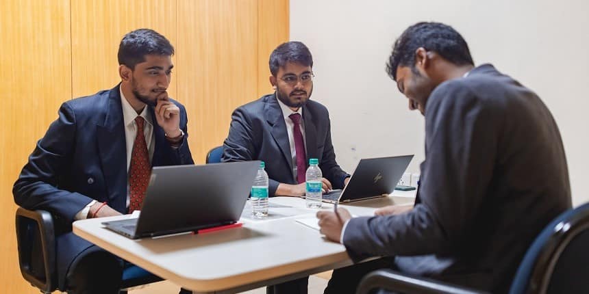 IIT Madras students at internship placement drive (Source: Official press release)