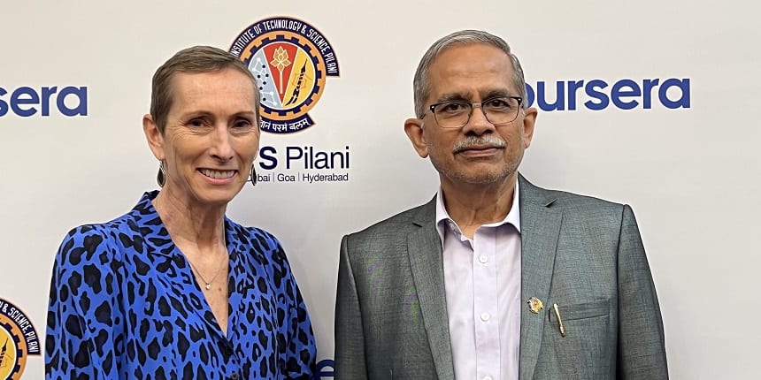 Betty Vandenbosch, Coursera and Professor G Sundar, BITS Pilani launching the first online BSc in Computer Science