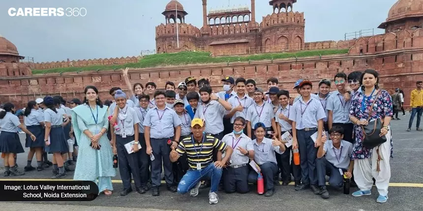 Lotus Valley International School, Noida Extension, Organises Heritage Walk