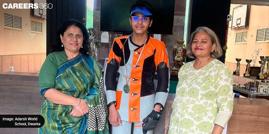 Adarsh World School, Student Selected For 'All India Kumar Surender Singh Inter-School Shooting Championship'