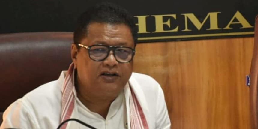 Education minister Ranoj Pegu