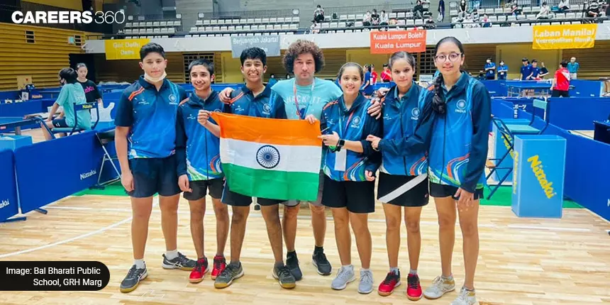 Bal Bharati Public School, GRH Marg, Student Wins Gold At Asian Junior Sports Exchange Games 2022