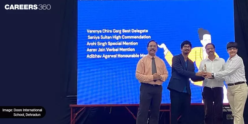 Doon International School, Dehradun Wins Best Delegate At Youth Policy Dialogue