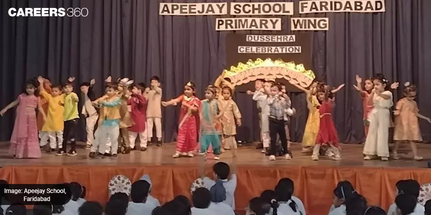 Apeejay School, Faridabad, Celebrates Dussehra