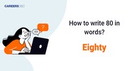 80 In Words How To Write 80 In English 