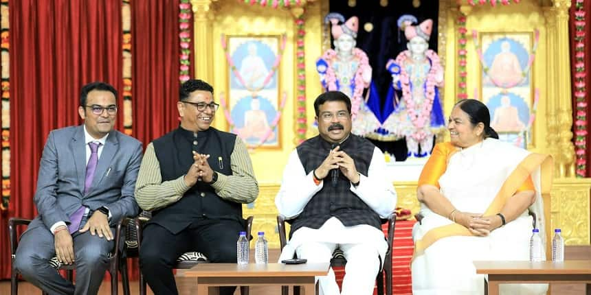 Dharmendra Pradhan at BAPS (Source: Official Twitter Account)