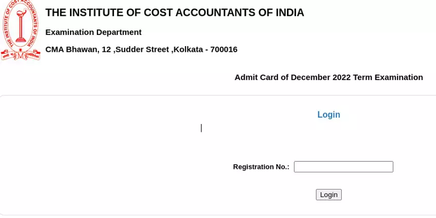 CMA Foundation admit card 2022 out