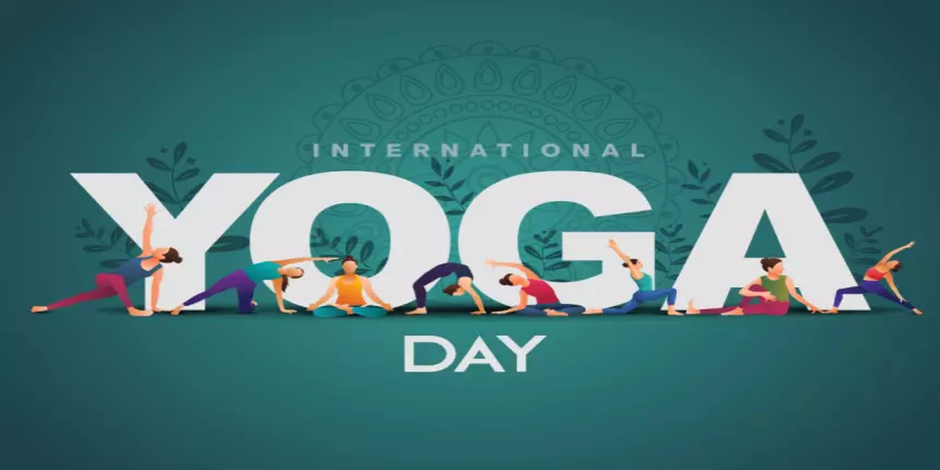Premium Vector  International yoga day 21 june web banner concept